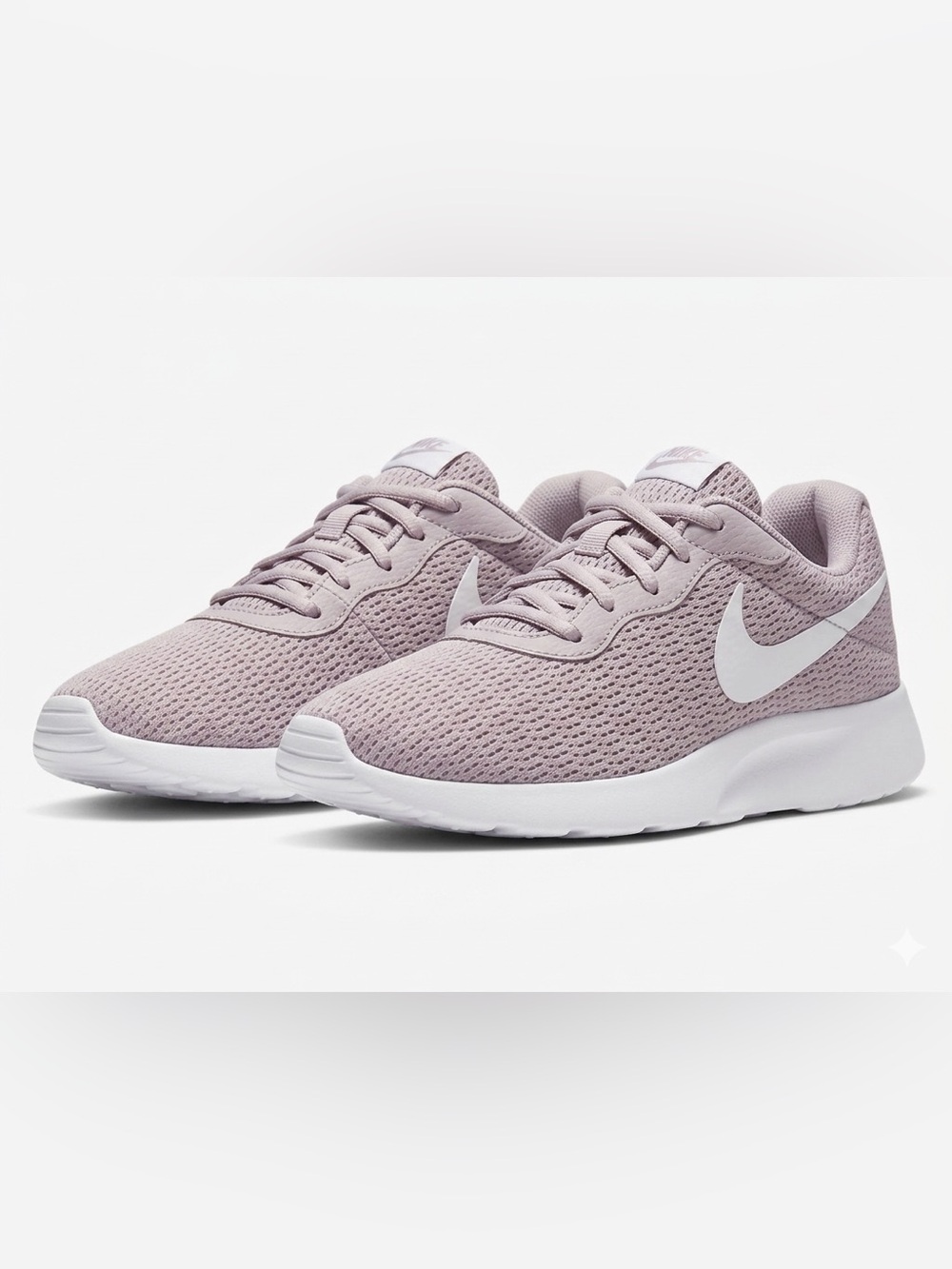 Nike Tanjun Light Pink Mesh Lace Up - Picture 3 of 9
